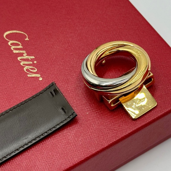 Cartier Trinity Buckle Womens Reversible Belt - Picture 6 of 16